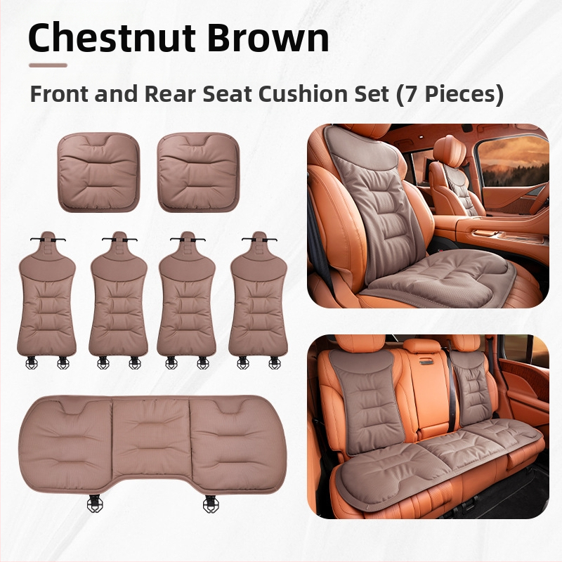 Auto istmepadi nelja aastaaja üldise interjööri tipptasemel pehmendus, sobib Mercedes-Benz BMW istmepadja ühes tükis istmekate tagumine