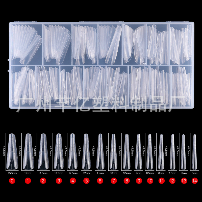 Piiriülene uus 150 kristallküünepikendus ilma paberihoidjata kiire fototeraapia küünte pikendamiseks ja laiendamiseks kunstküüned