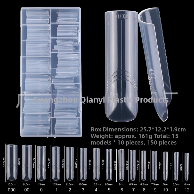 Piiriülene uus 150 kristallküünepikendus ilma paberihoidjata kiire fototeraapia küünte pikendamiseks ja laiendamiseks kunstküüned