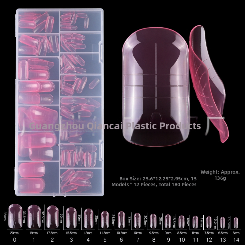 Piiriülene uus 150 kristallküünepikendus ilma paberihoidjata kiire fototeraapia küünte pikendamiseks ja laiendamiseks kunstküüned