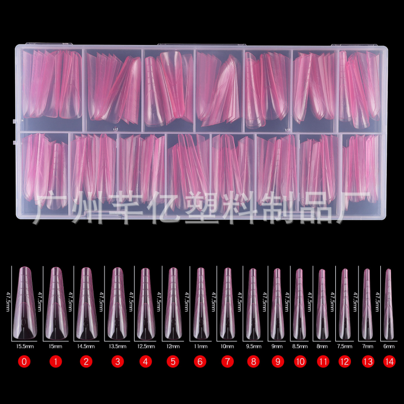 Piiriülene uus 150 kristallküünepikendus ilma paberihoidjata kiire fototeraapia küünte pikendamiseks ja laiendamiseks kunstküüned