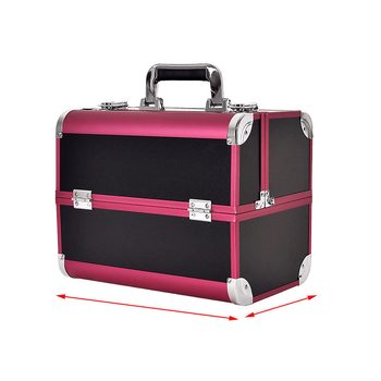 Kaasaskantav suure mahutavusega meigikarp, professionaalne maniküüri ja ripsmete poolpüsiv tätoveeringu tööriistakast, meigikunstnik ja meigi hoiukarp