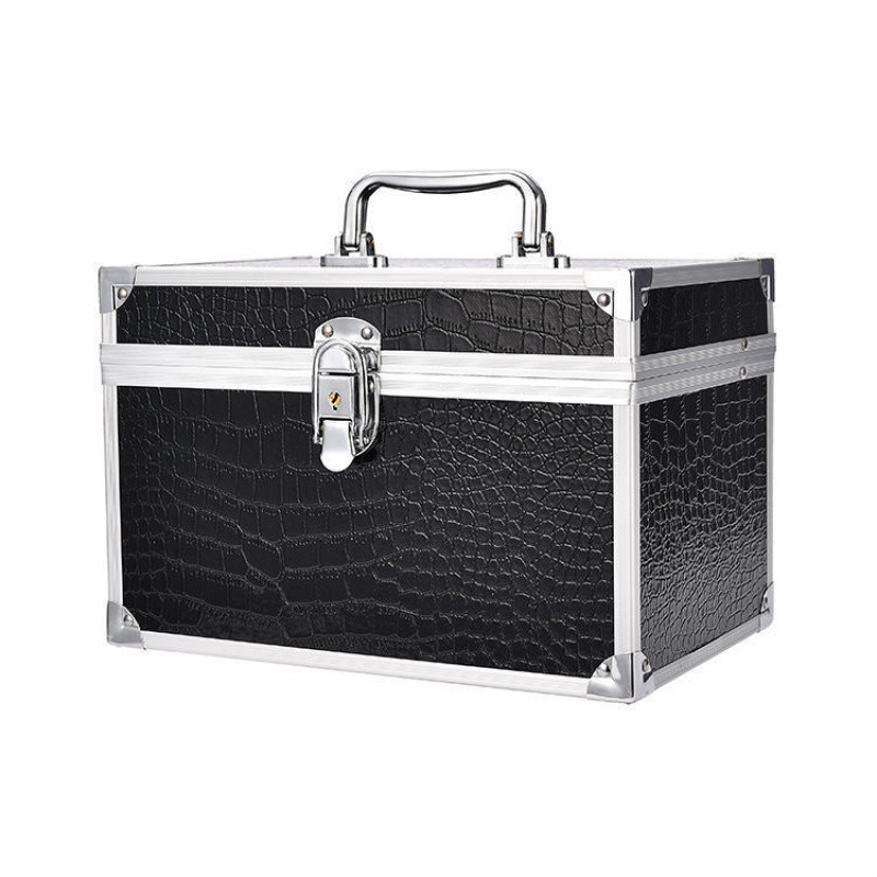 Kaasaskantav suure mahutavusega meigikarp, professionaalne maniküüri ja ripsmete poolpüsiv tätoveeringu tööriistakast, meigikunstnik ja meigi hoiukarp