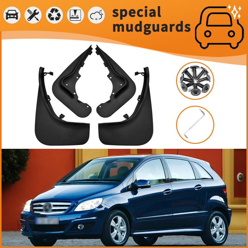 Piemērots 08-23 Mercedes-Benz SMART ABCER S klases dubļu sargam ar riepām, pretšļakatu dubļu sargam