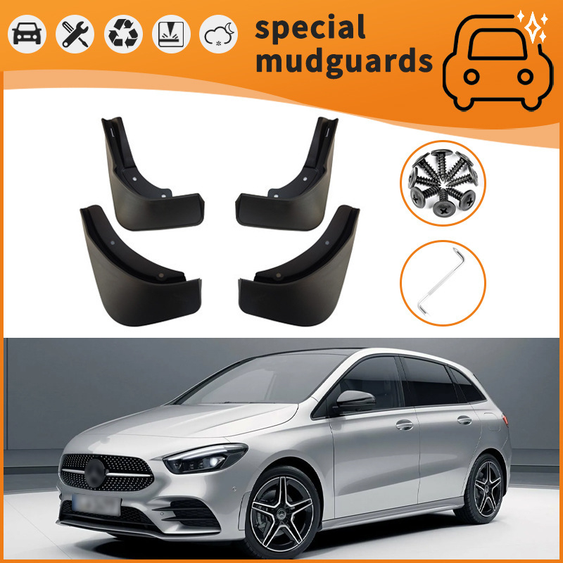 Piemērots 08-23 Mercedes-Benz SMART ABCER S klases dubļu sargam ar riepām, pretšļakatu dubļu sargam