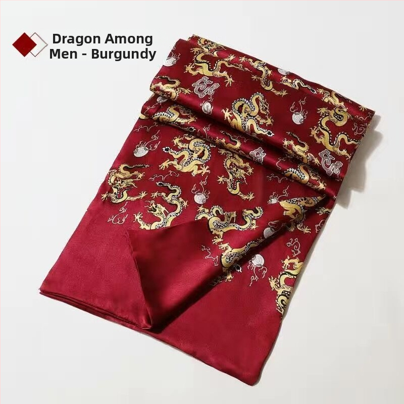 100% zīdkoka zīda vīriešu šalle, divslāņu zīda šalle, rūtaina, vīriešu angļu stila pusmūža un vecu vīriešu šalle, rudens un ziemas plāna