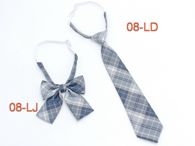 Παπιγιόν με καρό από εργοστασιακό σημείο για κορίτσια, δωρεάν παπιγιόν, ιαπωνικό κολεγιακό στυλ, JK ομοιόμορφο σετ παπιγιόν