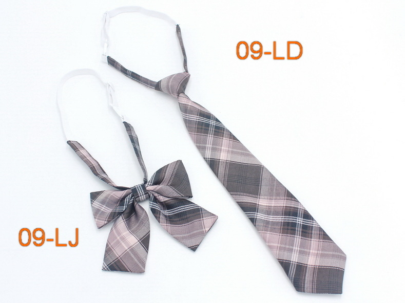 Παπιγιόν με καρό από εργοστασιακό σημείο για κορίτσια, δωρεάν παπιγιόν, ιαπωνικό κολεγιακό στυλ, JK ομοιόμορφο σετ παπιγιόν