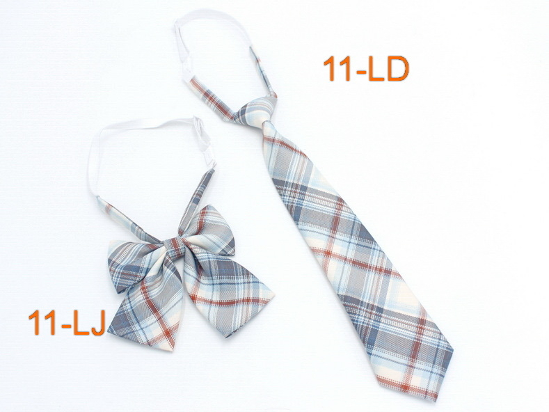 Παπιγιόν με καρό από εργοστασιακό σημείο για κορίτσια, δωρεάν παπιγιόν, ιαπωνικό κολεγιακό στυλ, JK ομοιόμορφο σετ παπιγιόν