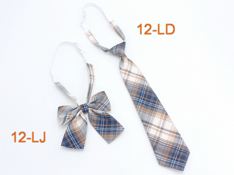 Παπιγιόν με καρό από εργοστασιακό σημείο για κορίτσια, δωρεάν παπιγιόν, ιαπωνικό κολεγιακό στυλ, JK ομοιόμορφο σετ παπιγιόν