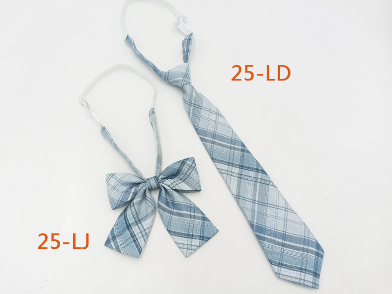 Παπιγιόν με καρό από εργοστασιακό σημείο για κορίτσια, δωρεάν παπιγιόν, ιαπωνικό κολεγιακό στυλ, JK ομοιόμορφο σετ παπιγιόν