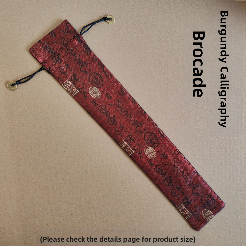 ♡Kokkupandav lehvikkott, lehvikkott, 6/7/8/9,5/10 tolli, linane brokaat, puuvillane kalligraafiline lehvik, kraanakirjaga