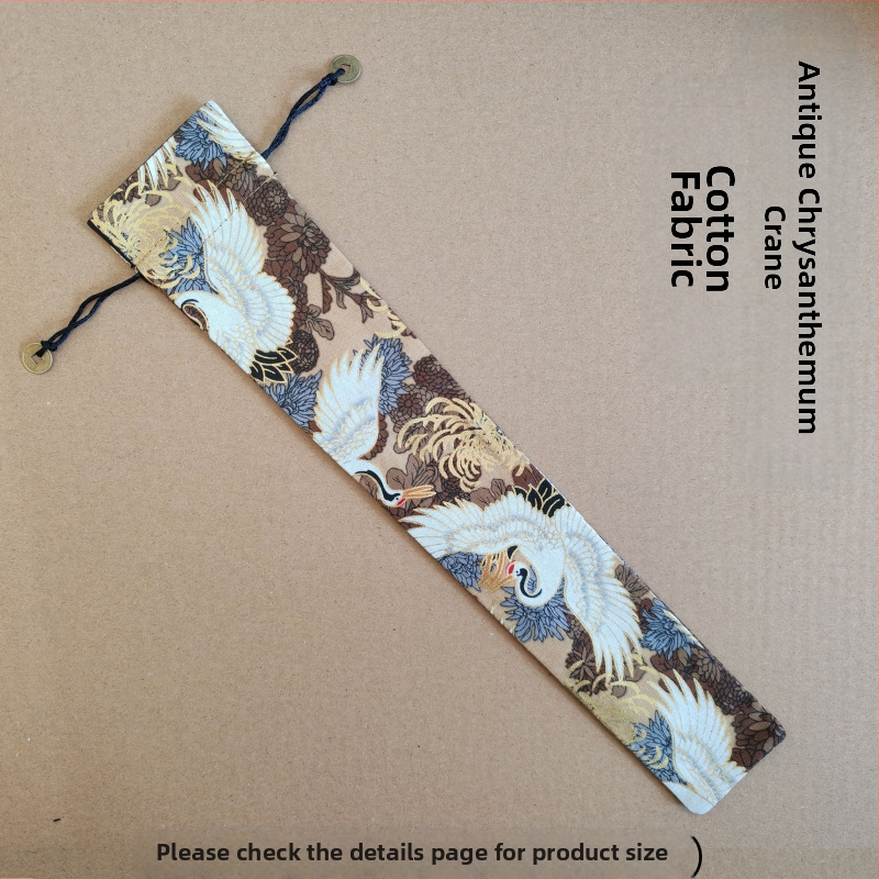 ♡Kokkupandav lehvikkott, lehvikkott, 6/7/8/9,5/10 tolli, linane brokaat, puuvillane kalligraafiline lehvik, kraanakirjaga