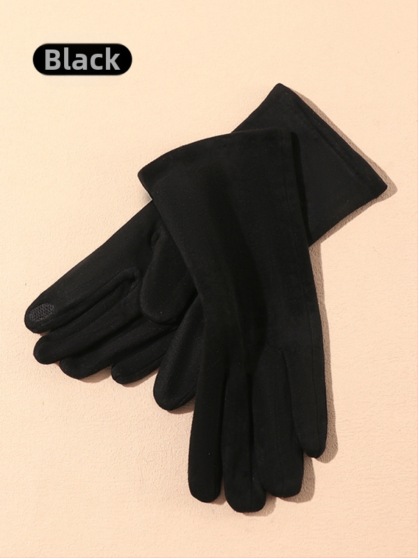 Seemisnahast kindad naistele kevad- ja sügistalvised ratsutamiskindad, puutetundliku ekraaniga, fliisvoodriga, talvised tuulekindlad jalgrattasõidukindad