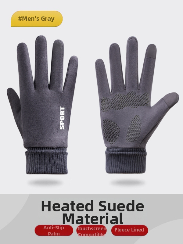 Seemisnahast kindad naistele kevad- ja sügistalvised ratsutamiskindad, puutetundliku ekraaniga, fliisvoodriga, talvised tuulekindlad jalgrattasõidukindad