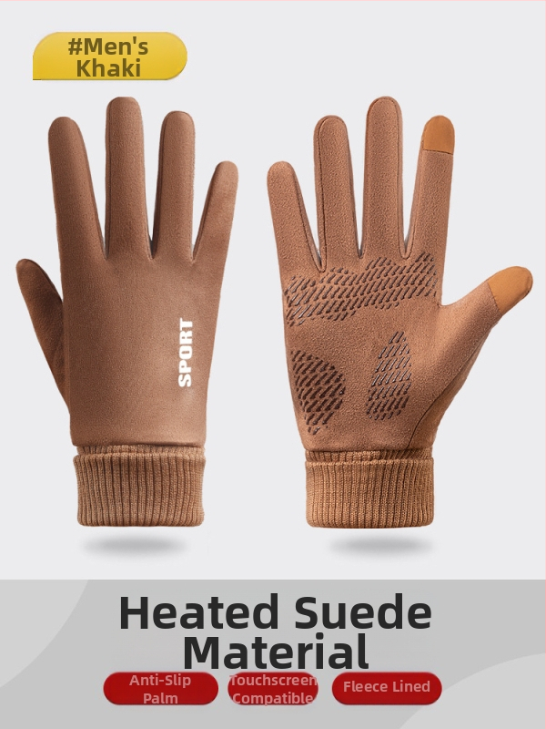 Seemisnahast kindad naistele kevad- ja sügistalvised ratsutamiskindad, puutetundliku ekraaniga, fliisvoodriga, talvised tuulekindlad jalgrattasõidukindad