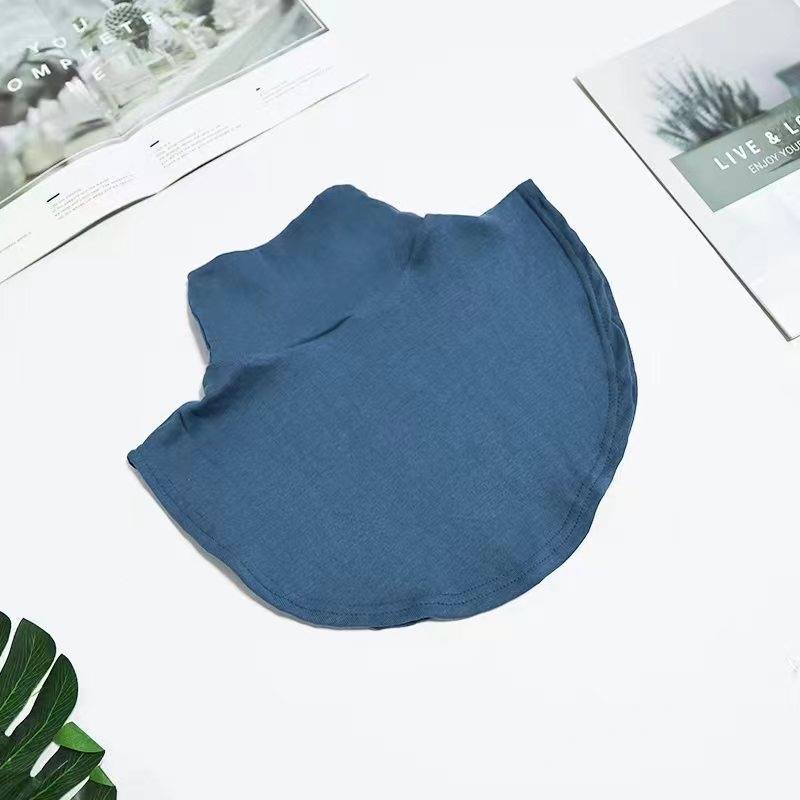 Iekšējais artefakts ar kratīšanas toni Jauns korejiešu stila diegu kokvilnas augsta apkakle Viltus apkakle Vīriešu un sieviešu universāla viltus apkakle Silta kakla rudens un ziemas