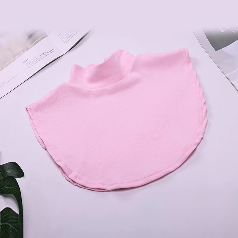 Iekšējais artefakts ar kratīšanas toni Jauns korejiešu stila diegu kokvilnas augsta apkakle Viltus apkakle Vīriešu un sieviešu universāla viltus apkakle Silta kakla rudens un ziemas