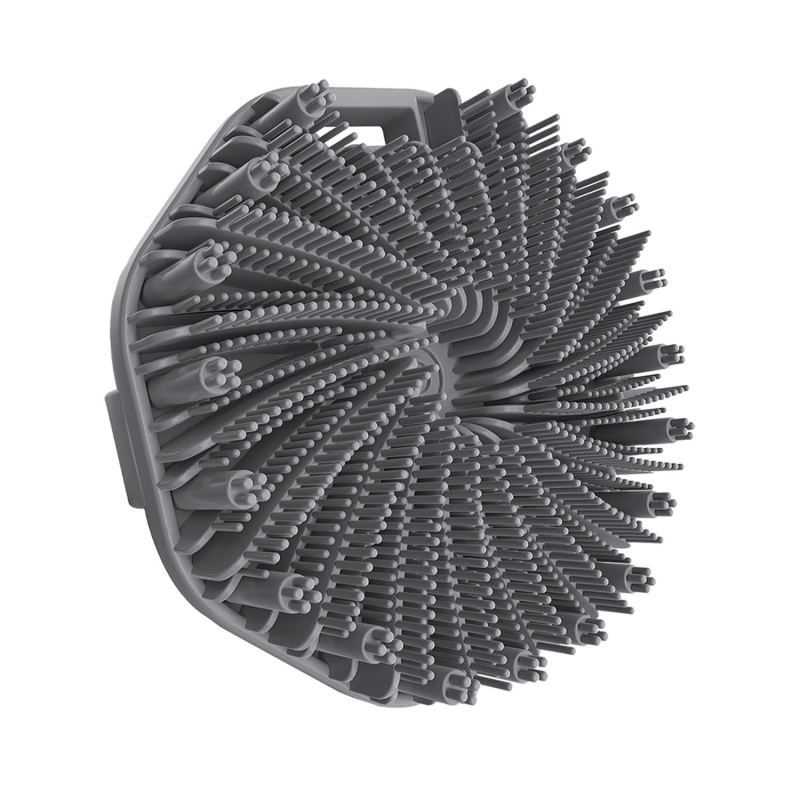 Piiriülene silikoonist pika varrega vannihari puhastus- ja massaaži jaoks, laisk vannihari, selja artefakt, vannitoa kahepoolne vannihari, hulgimüük