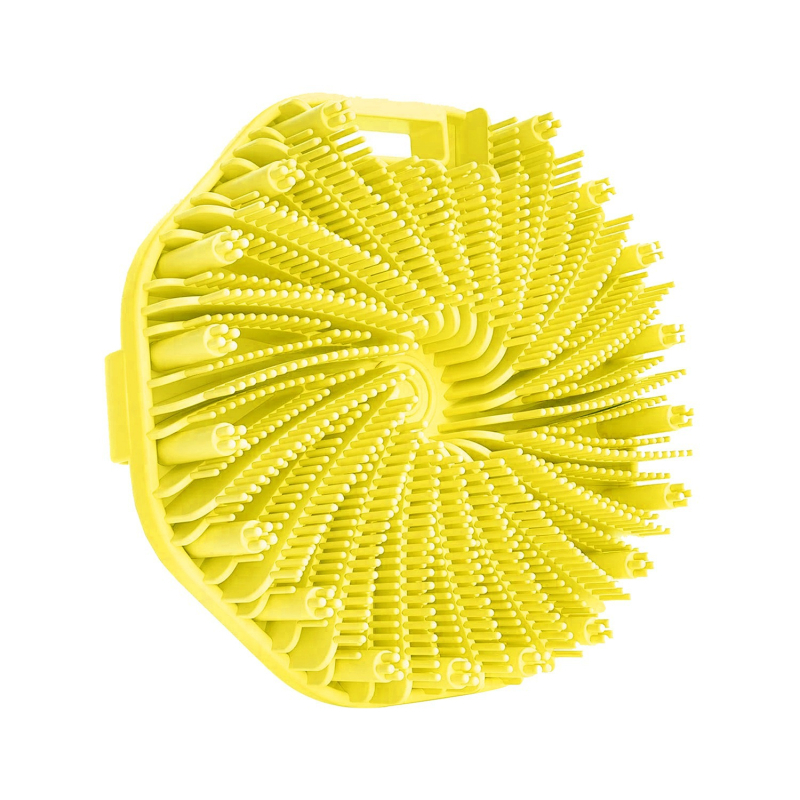 Piiriülene silikoonist pika varrega vannihari puhastus- ja massaaži jaoks, laisk vannihari, selja artefakt, vannitoa kahepoolne vannihari, hulgimüük