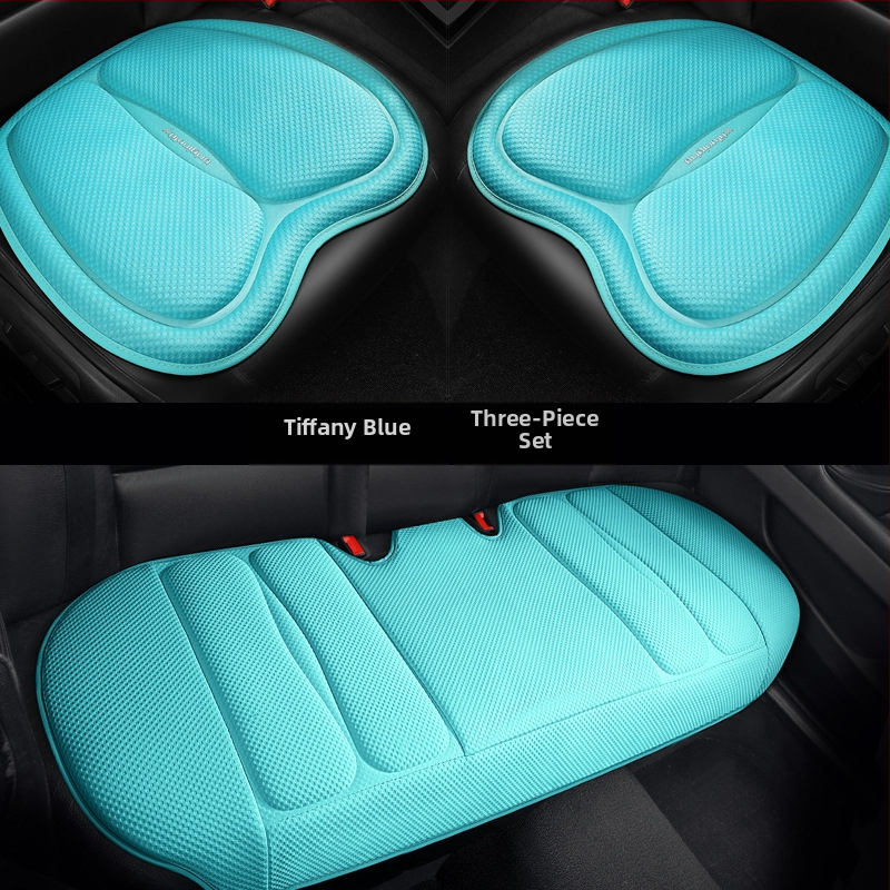 Suvine kosmosekihiline autopadi, ventileeritav ja hingav, lahe, kolmeosaline komplekt, loominguline autokaunistus, autotarbed