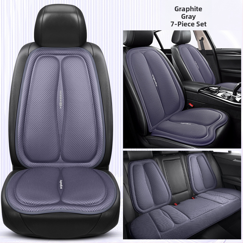 Suvine kosmosekihiline autopadi, ventileeritav ja hingav, lahe, kolmeosaline komplekt, loominguline autokaunistus, autotarbed