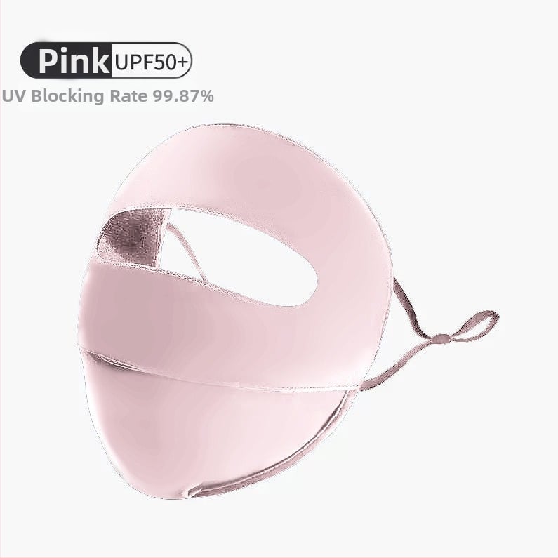 Täisnäo päikesekaitsekreem suvine UV-kaitsega naiste näole Gini päikesevari müts integreeritud kaelakaitse jääsiidist hingav mask