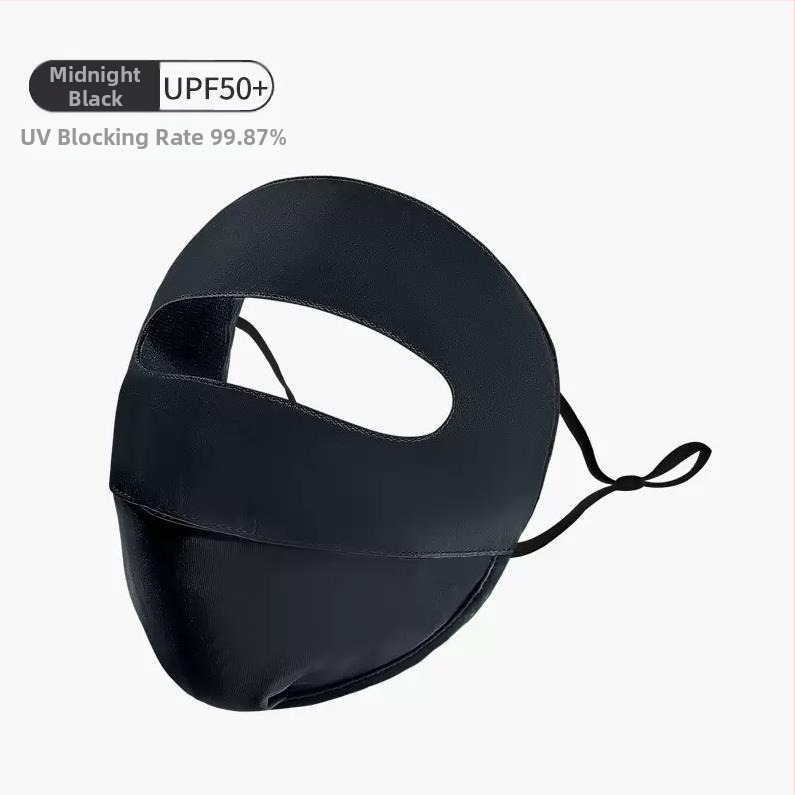 Täisnäo päikesekaitsekreem suvine UV-kaitsega naiste näole Gini päikesevari müts integreeritud kaelakaitse jääsiidist hingav mask