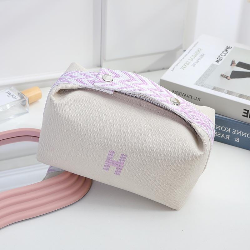 Kohandatud logoga lõuendikosmeetikakott, moodne õlakott, uhke ja suure mahutavusega reisitarvete kott