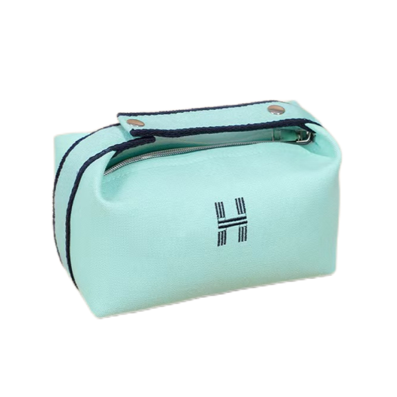 Kohandatud logoga lõuendikosmeetikakott, moodne õlakott, uhke ja suure mahutavusega reisitarvete kott