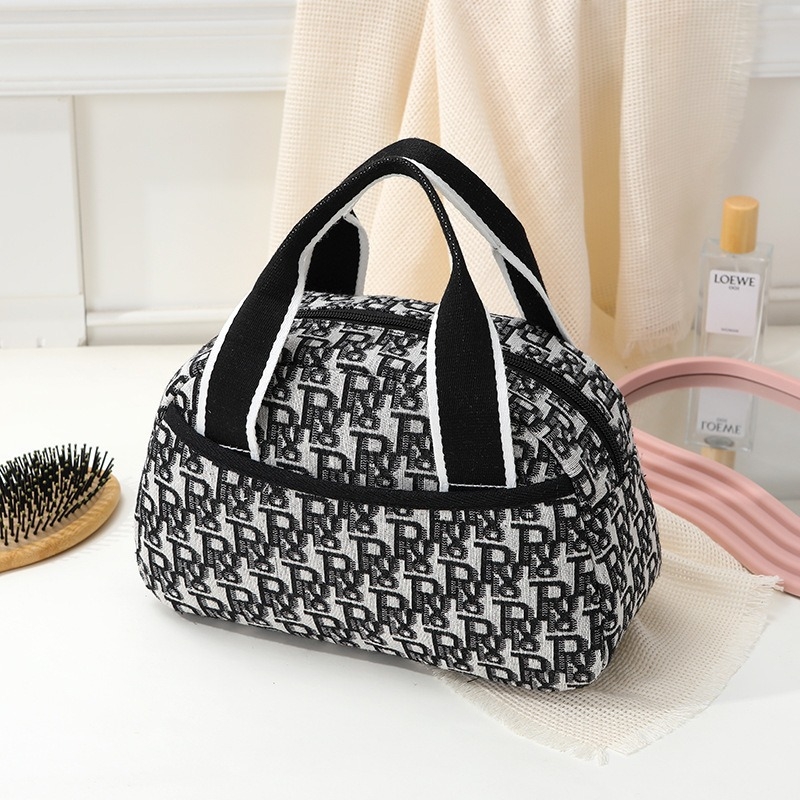 Kohandatud logoga lõuendikosmeetikakott, moodne õlakott, uhke ja suure mahutavusega reisitarvete kott