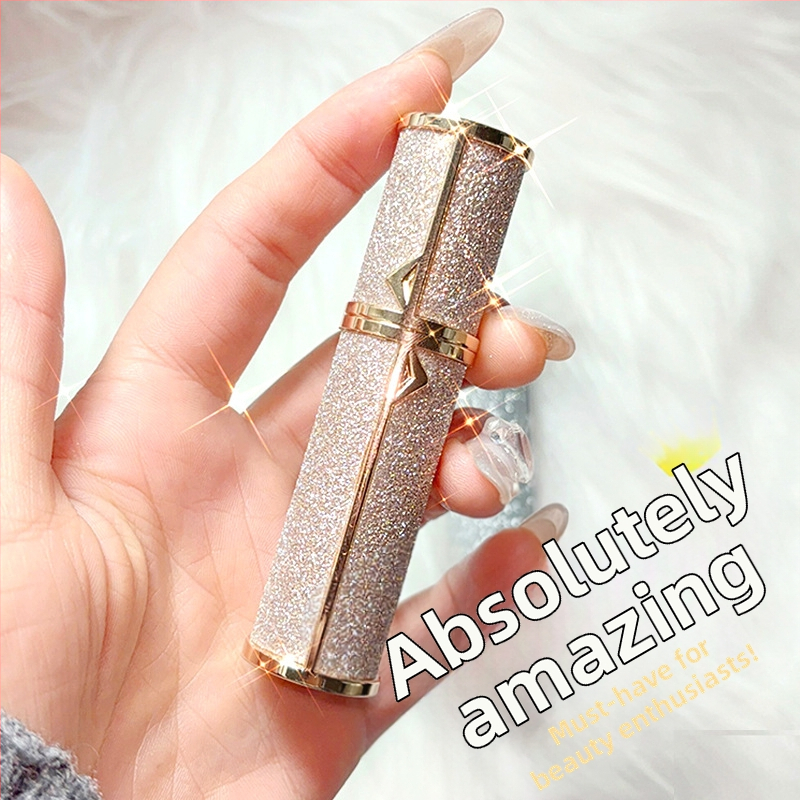 Tipptasemel kaasaskantav miniparfüümipudel, korduvtäidetav parfüümipudel, väike tühi pudel põhjaga, isepumpav pihustuspudel laos