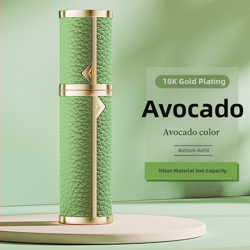 Tipptasemel kaasaskantav miniparfüümipudel, korduvtäidetav parfüümipudel, väike tühi pudel põhjaga, isepumpav pihustuspudel laos