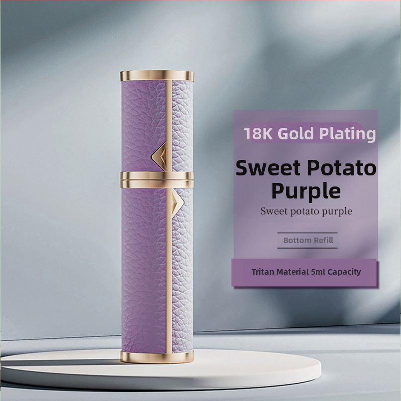 Tipptasemel kaasaskantav miniparfüümipudel, korduvtäidetav parfüümipudel, väike tühi pudel põhjaga, isepumpav pihustuspudel laos