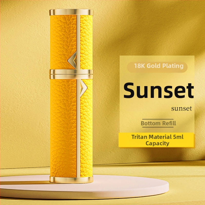 Tipptasemel kaasaskantav miniparfüümipudel, korduvtäidetav parfüümipudel, väike tühi pudel põhjaga, isepumpav pihustuspudel laos