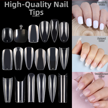 Uus prantsuse küüneplaat, piiriülesed poolkleebised, täiskleebised, kunstküüne plaaster, pikendatud küüneplaat