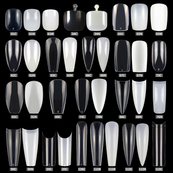 Uus prantsuse küüneplaat, piiriülesed poolkleebised, täiskleebised, kunstküüne plaaster, pikendatud küüneplaat