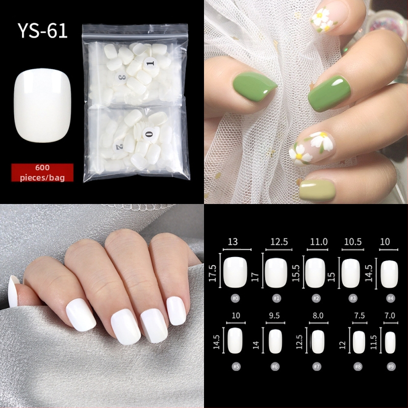 Uus prantsuse küüneplaat, piiriülesed poolkleebised, täiskleebised, kunstküüne plaaster, pikendatud küüneplaat