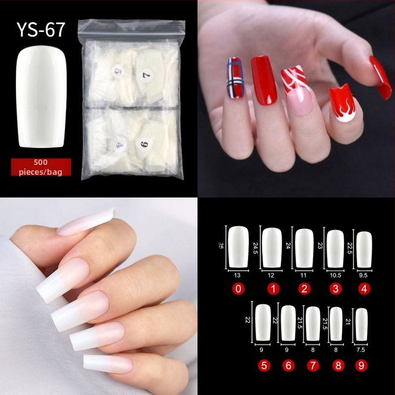 Uus prantsuse küüneplaat, piiriülesed poolkleebised, täiskleebised, kunstküüne plaaster, pikendatud küüneplaat