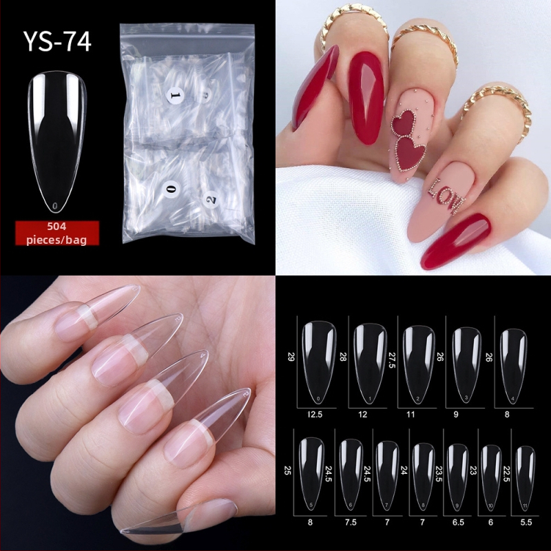 Uus prantsuse küüneplaat, piiriülesed poolkleebised, täiskleebised, kunstküüne plaaster, pikendatud küüneplaat