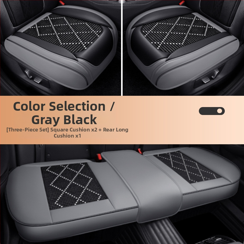 Dr. Jie autoistmepadi, universaalne suvine jahutuspadi, jääsiidist istmepadi, Nappa nahast kolmeosaline komplekt, üheosaline istmepadi