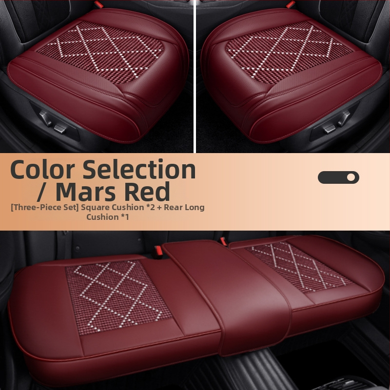 Dr. Jie autoistmepadi, universaalne suvine jahutuspadi, jääsiidist istmepadi, Nappa nahast kolmeosaline komplekt, üheosaline istmepadi