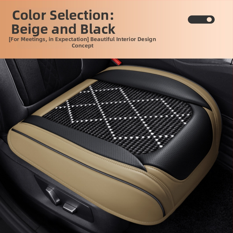 Dr. Jie autoistmepadi, universaalne suvine jahutuspadi, jääsiidist istmepadi, Nappa nahast kolmeosaline komplekt, üheosaline istmepadi