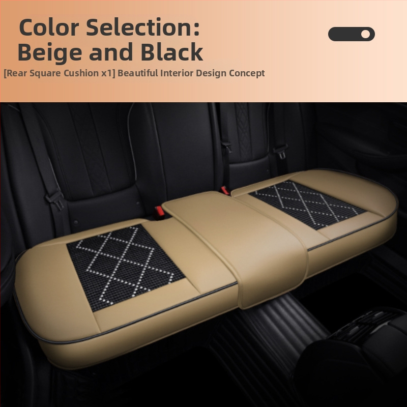 Dr. Jie autoistmepadi, universaalne suvine jahutuspadi, jääsiidist istmepadi, Nappa nahast kolmeosaline komplekt, üheosaline istmepadi