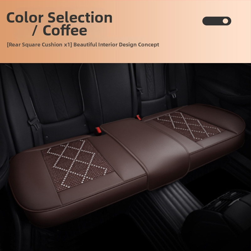 Dr. Jie autoistmepadi, universaalne suvine jahutuspadi, jääsiidist istmepadi, Nappa nahast kolmeosaline komplekt, üheosaline istmepadi