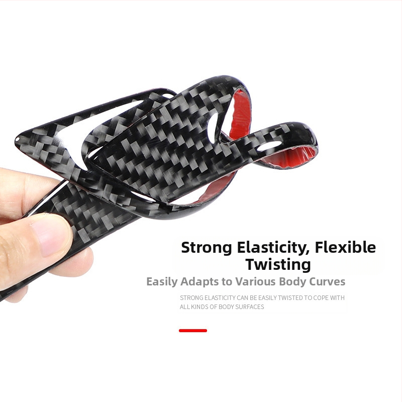 Нова лента против сблъсък за автомобилни джанти, вежди, модифицирана универсална лента против сблъсък от истински въглеродни влакна, лепило против надраскване, стикер против сблъсък, декоративна лента