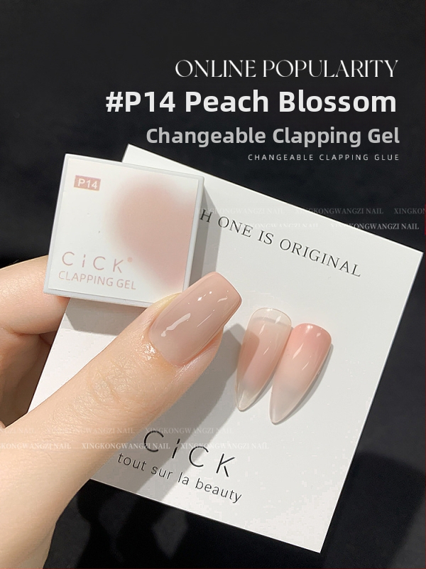 Maniküür Ümmargune ots Terav gradientkäsn Pea Poke Pen Pat Liim Määrdunud Põsepuna Värvitud DIY Küünesalongi Tööriist