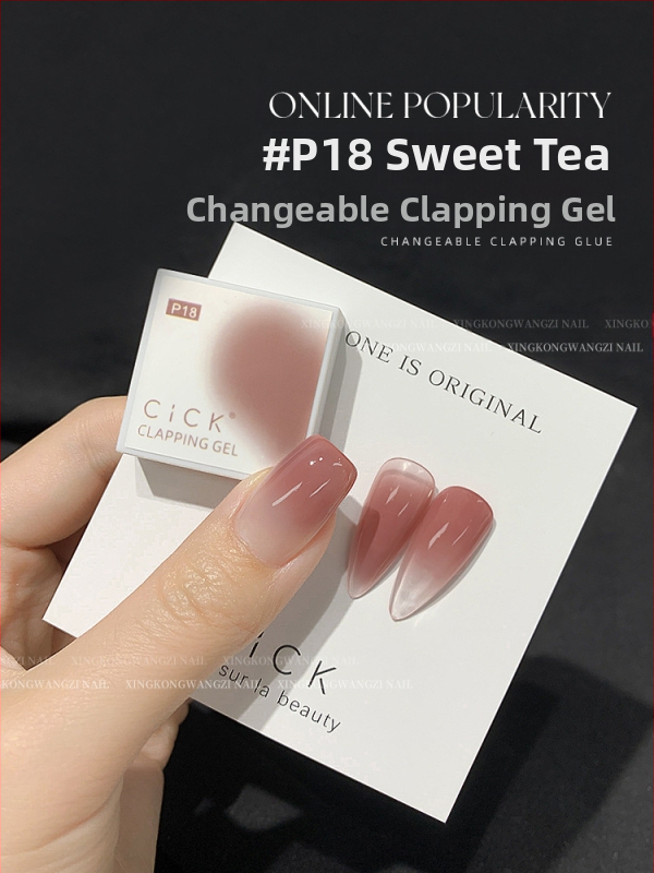 Maniküür Ümmargune ots Terav gradientkäsn Pea Poke Pen Pat Liim Määrdunud Põsepuna Värvitud DIY Küünesalongi Tööriist