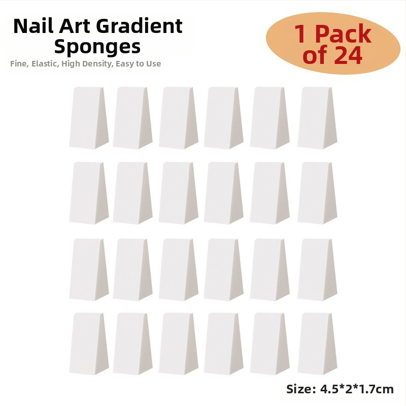 Maniküür Ümmargune ots Terav gradientkäsn Pea Poke Pen Pat Liim Määrdunud Põsepuna Värvitud DIY Küünesalongi Tööriist