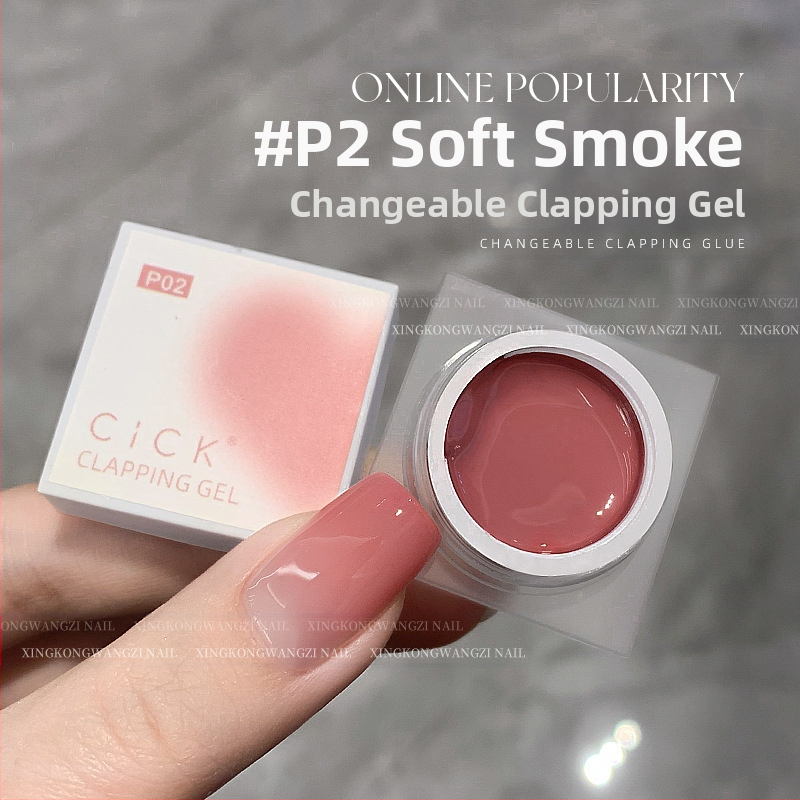 Maniküür Ümmargune ots Terav gradientkäsn Pea Poke Pen Pat Liim Määrdunud Põsepuna Värvitud DIY Küünesalongi Tööriist